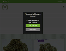 Tablet Screenshot of medcarefarms.com